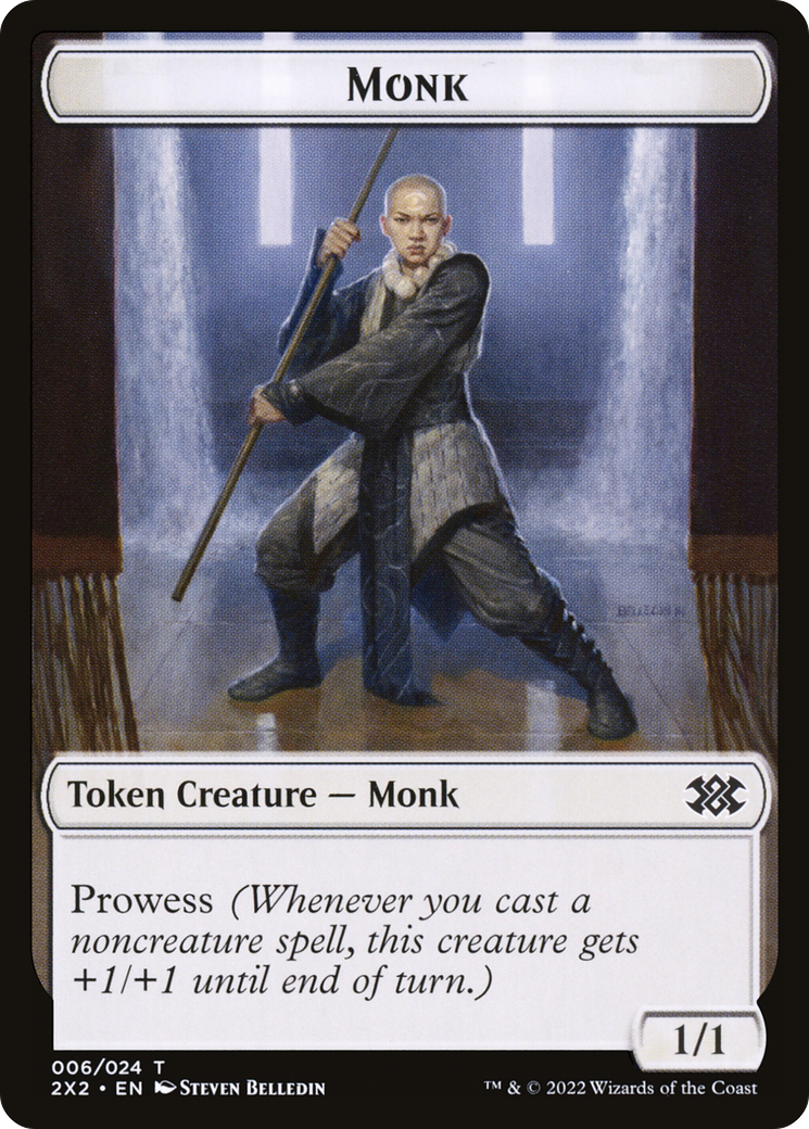 Image of Monk (T2X2-006) - Double Masters 2022 Tokens