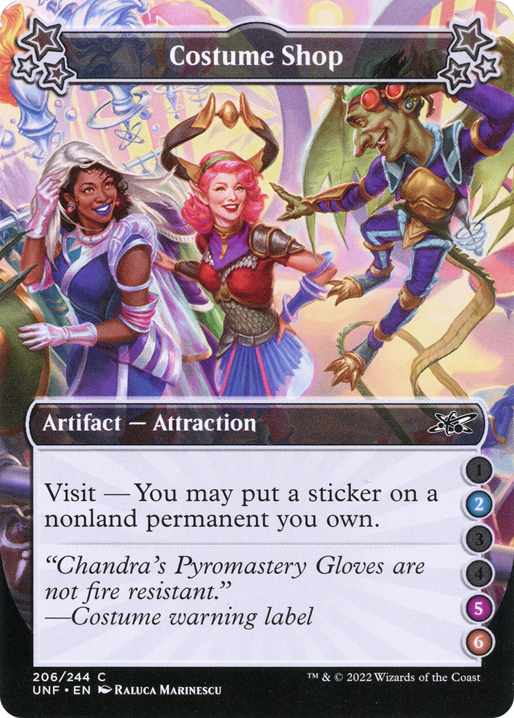 Image of Costume Shop (2-5-6) (UNF-206) - Unfinity Foil