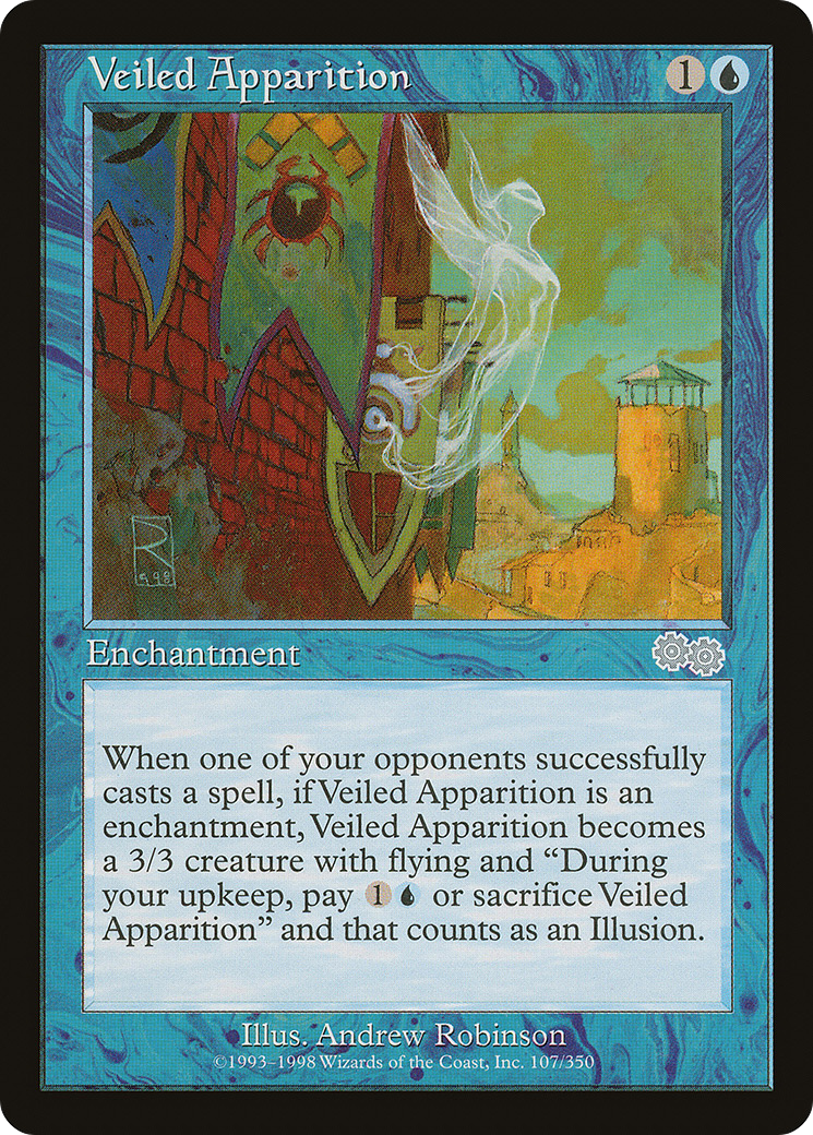 Image of Veiled Apparition (USG-107) - Urza's Saga