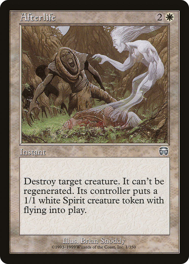 Image of Afterlife (MMQ-001) - Mercadian Masques