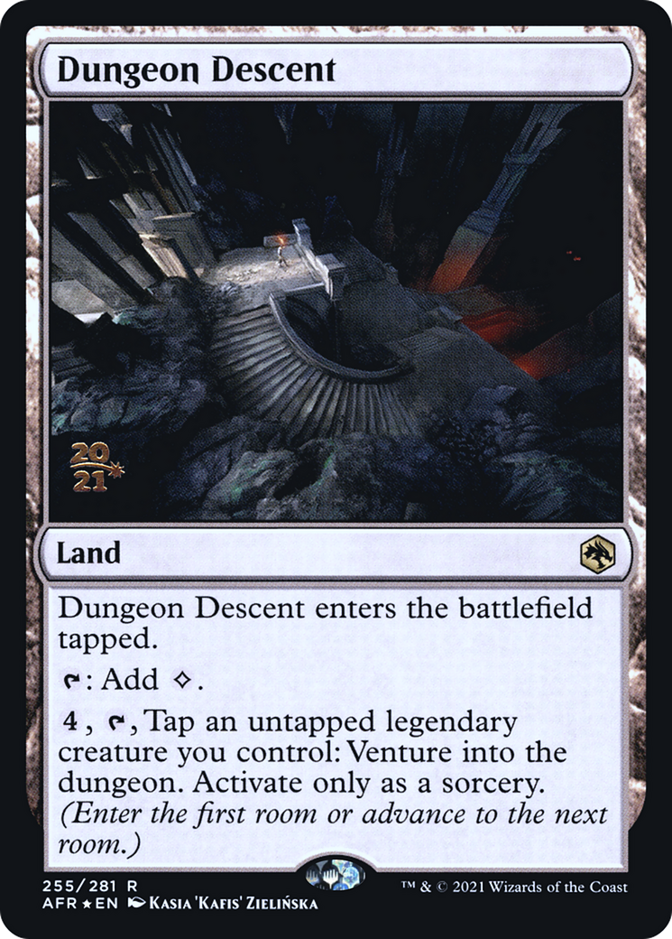 Image of Dungeon Descent (PRE-255S) - Adventures in the Forgotten Realms Promos Foil