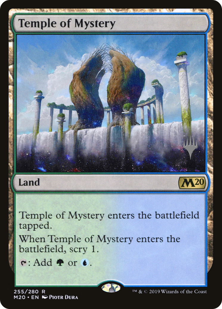 Image of Temple of Mystery (PPM20-255P) - Core Set 2020 Promos Foil