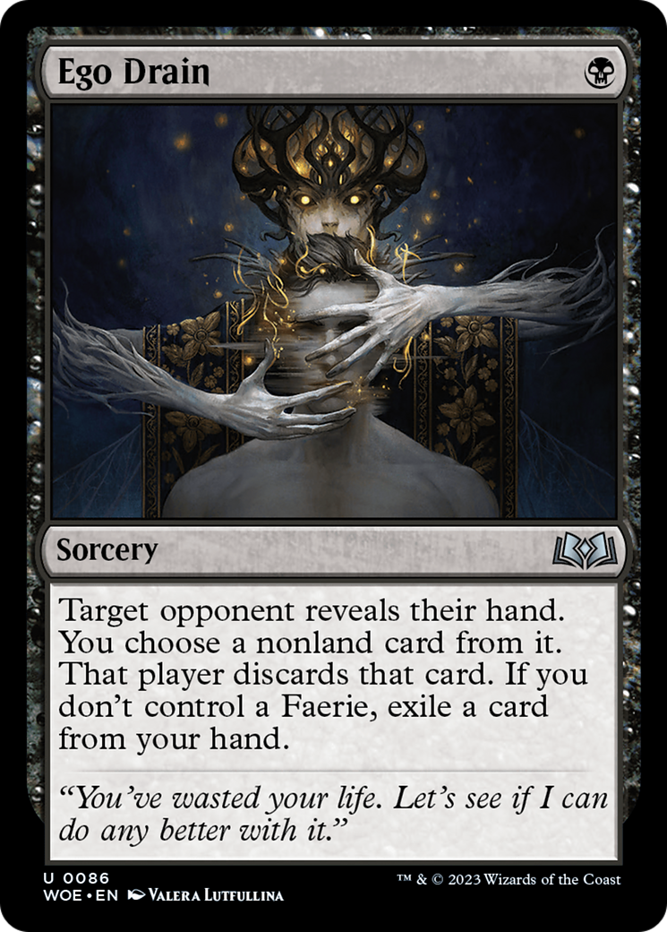 Image of Ego Drain (WOE-086) - Wilds of Eldraine
