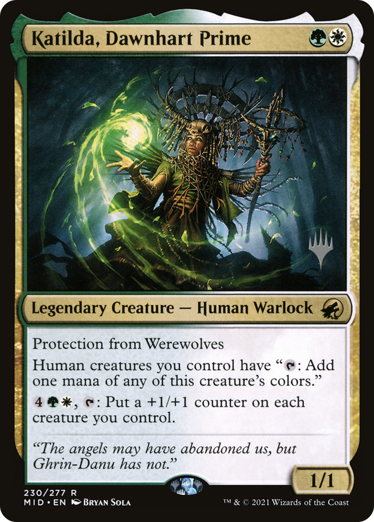 Image of Katilda, Dawnhart Prime (PPMID-230) - Innistrad: Midnight Hunt Promos