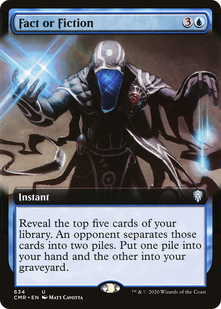 Image of Fact or Fiction (Extended Art) (CMR-634) - Commander Legends: (Extended Art)