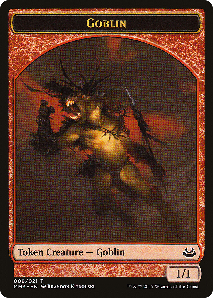 Image of Goblin Token (MM3-008) - Modern Masters 2017 Tokens