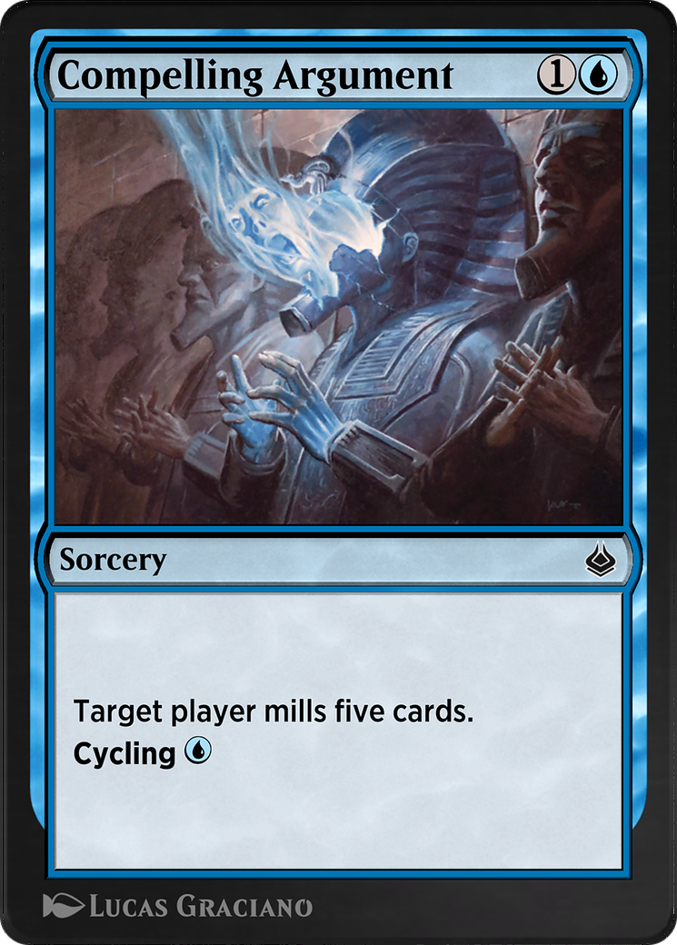 Image of Compelling Argument (AKR-055) - Amonkhet Remastered