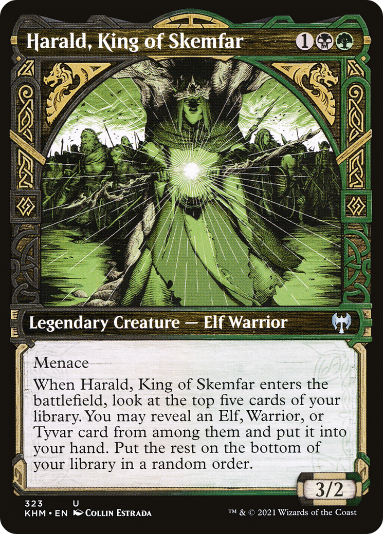 Image of Harald, King of Skemfar (Showcase) (KHM-323) - Kaldheim: (Showcase)