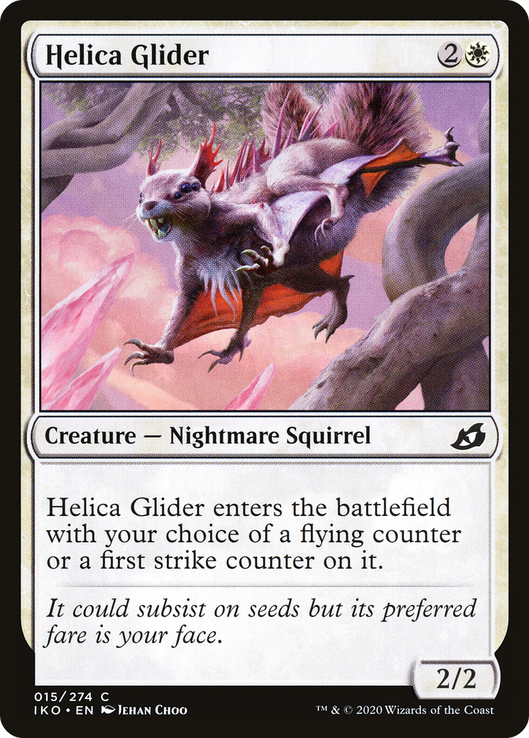 Image of Helica Glider (IKO-015) - Ikoria: Lair of Behemoths Foil