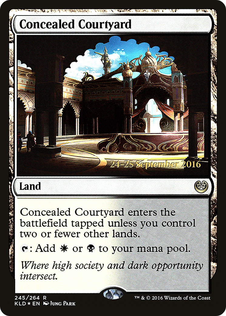 Image of Concealed Courtyard (KLD) (PRE-245S) - Kaladesh Promos Foil