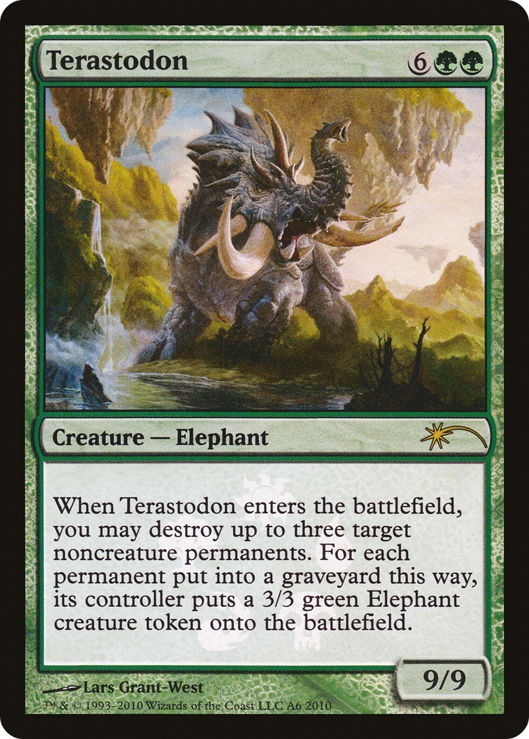 Image of Terastodon (MEDIA-0A6) - Worldwake Promos Foil
