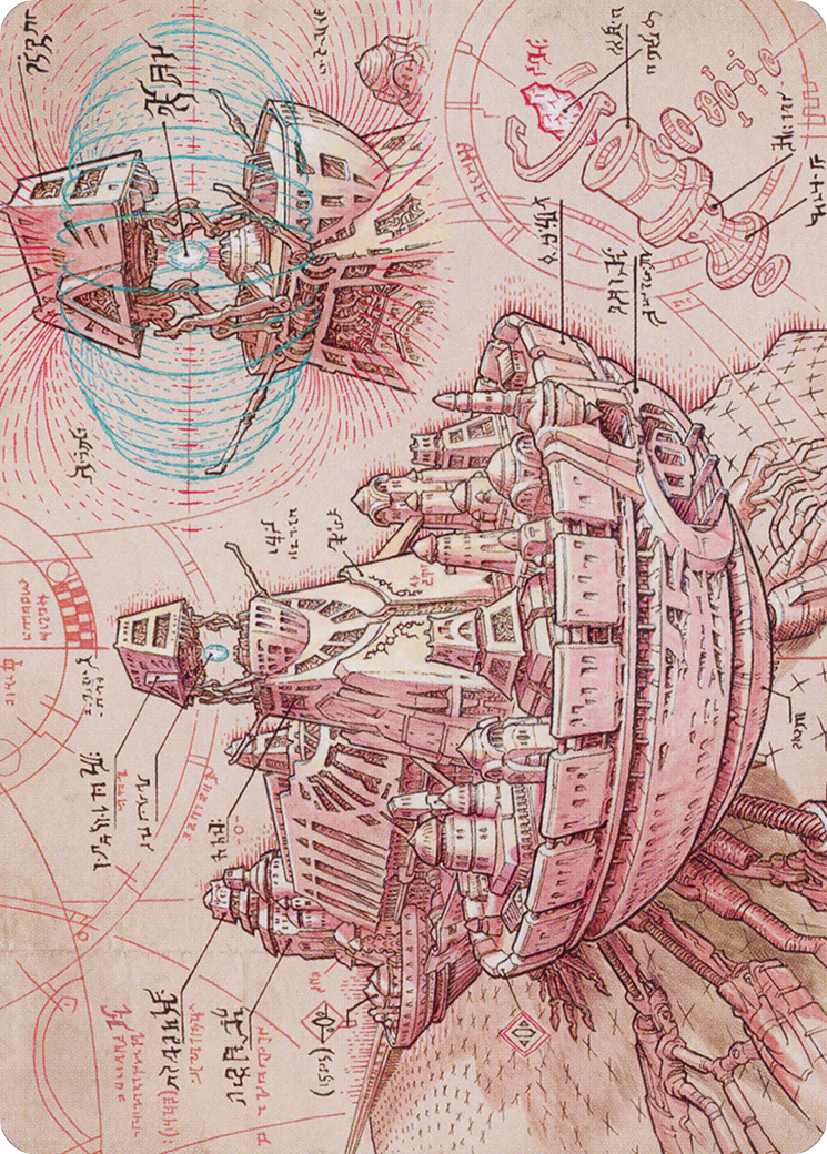 Image of Defense Grid // Defense Grid (ABRO-058) - The Brothers' War Art Series (Borderless)
