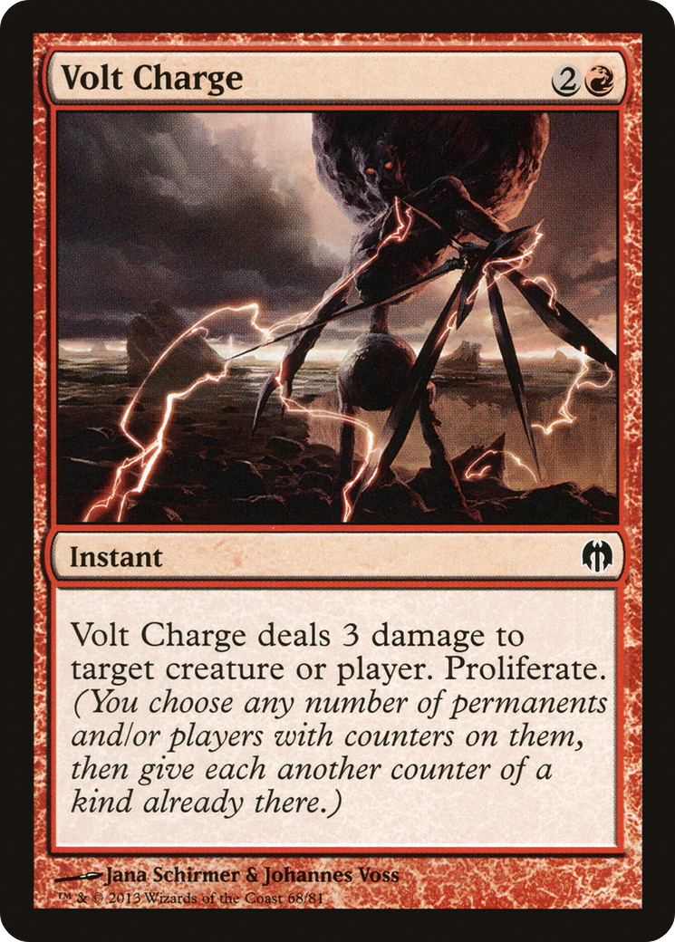 Image of Volt Charge (DDL-068) - Duel Decks: Heroes vs. Monsters