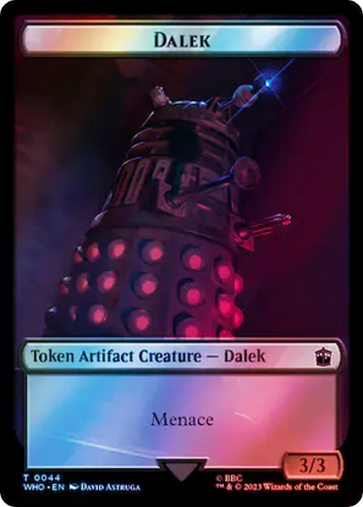 Image of Dalek (TWHO-044) - Doctor Who Tokens Foil