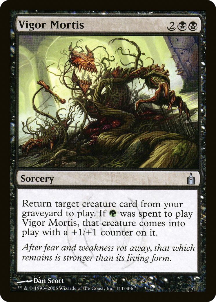 Image of Vigor Mortis (RAV-111) - Ravnica: City of Guilds