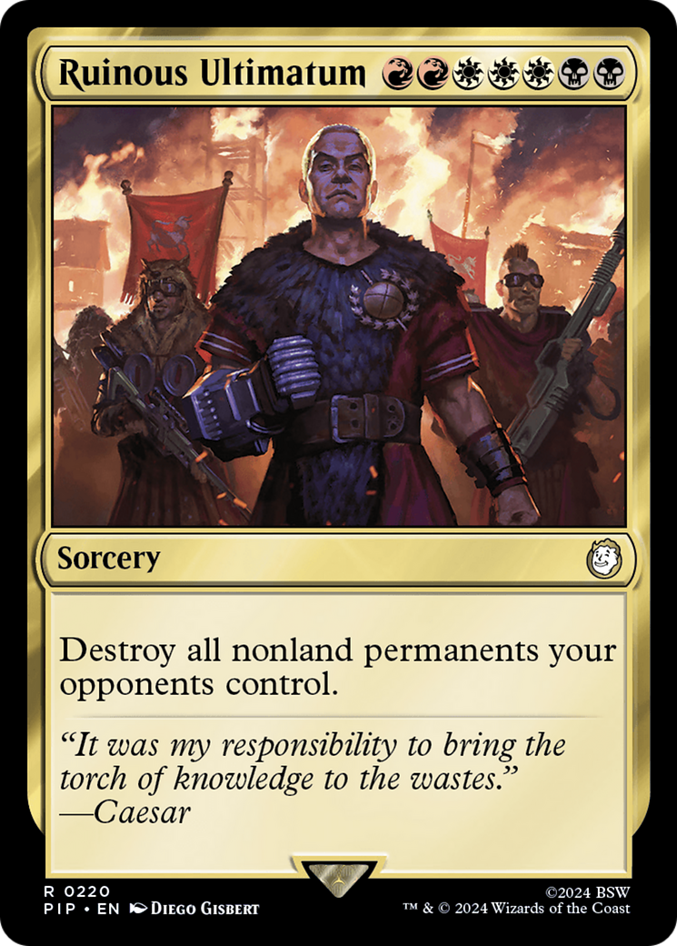 Image of Ruinous Ultimatum (PIP-220) - Fallout