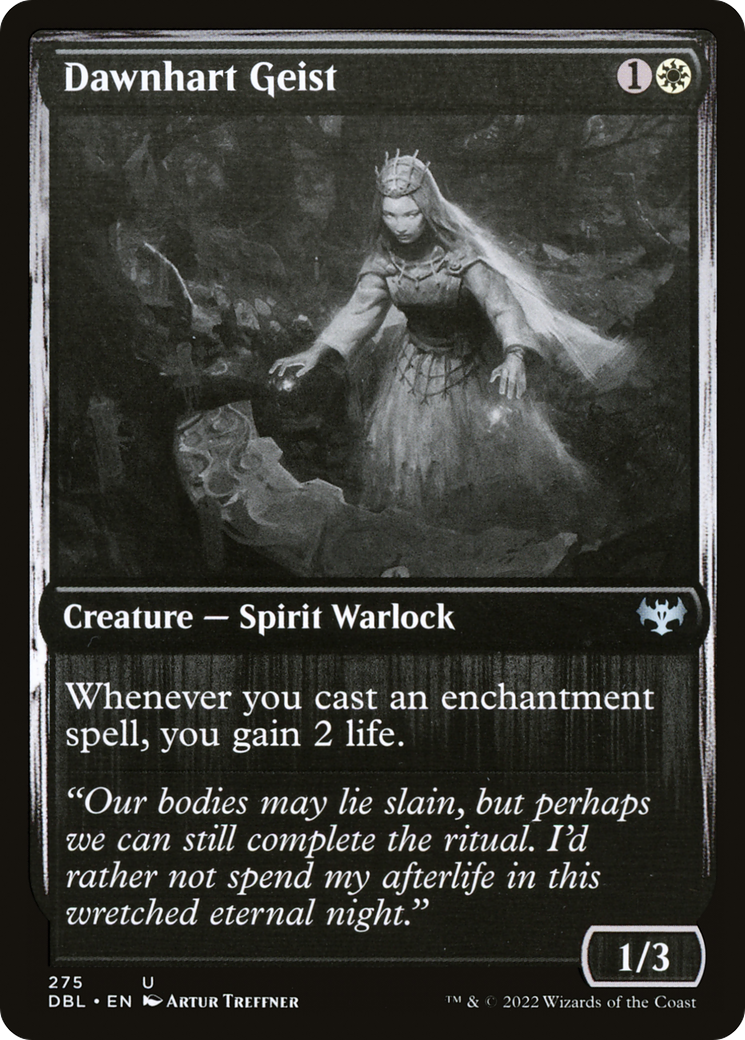 Image of Dawnhart Geist (DBL-275) - Innistrad: Double Feature Foil