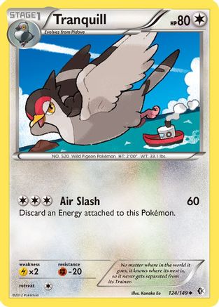 Image of Tranquill 124  - Reverse Holofoil Boundaries Crossed - Uncommon