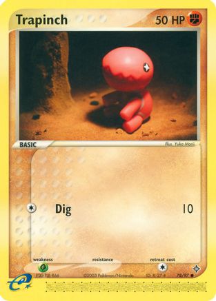 Image of Trapinch 078/97  Dragon - Common