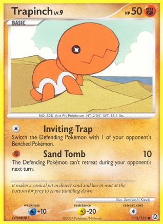 Image of Trapinch 115/132  - Reverse Holofoil Secret Wonders - Common