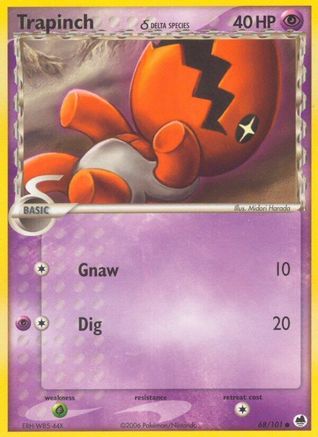Image of Trapinch 068/101  Dragon Frontiers - Common