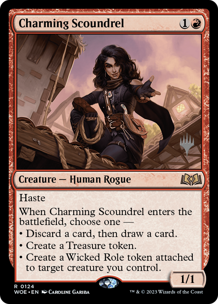 Image of Charming Scoundrel (PPWOE-124) - Wilds of Eldraine Promos