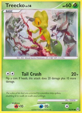 Image of Treecko (78) 078/99  Arceus - Common