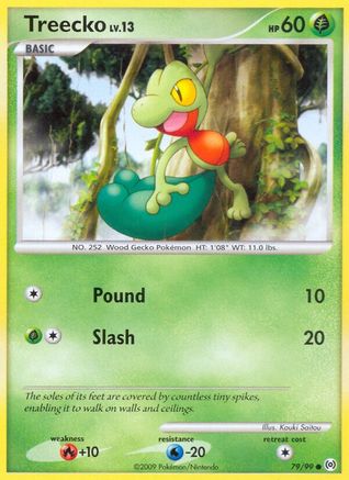 Image of Treecko (79) 079/99  Arceus - Common