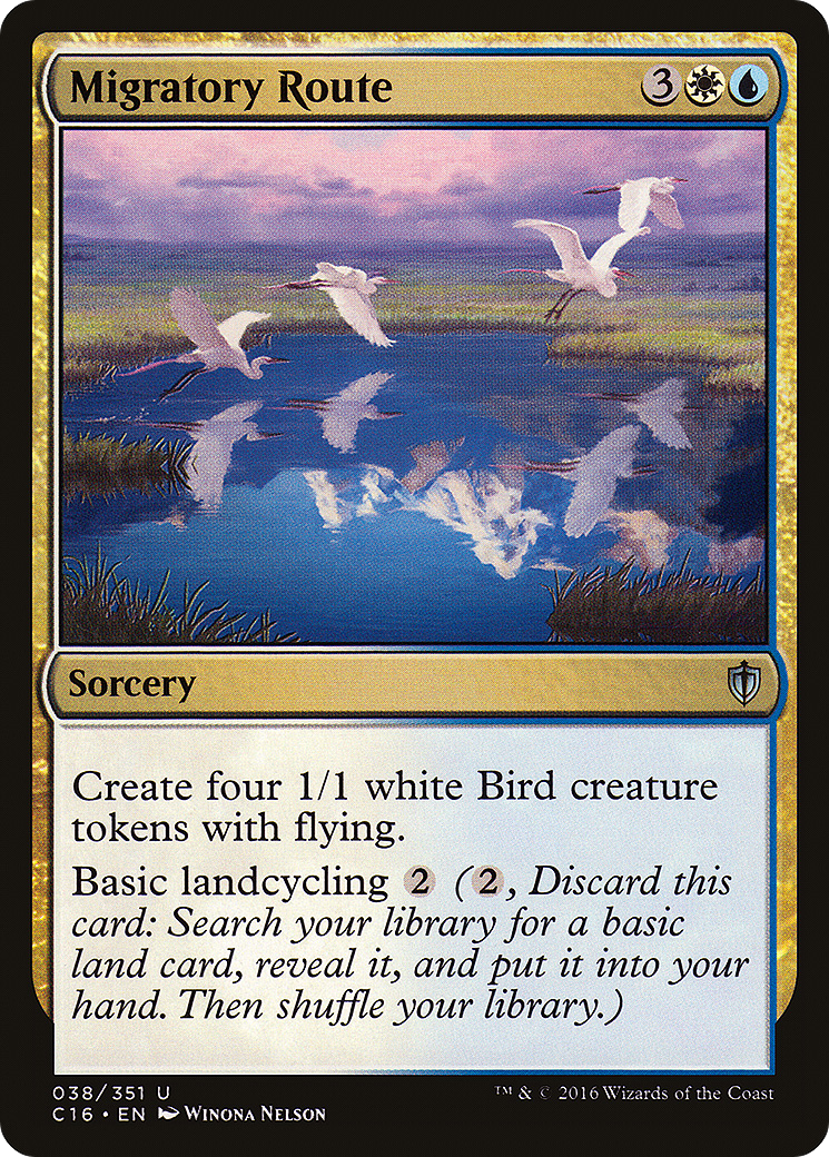 Image of Migratory Route (C16-038) - Commander 2016