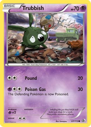Image of Trubbish 067/113  Legendary Treasures - Common