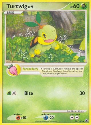 Image of Turtwig (78) 078  Majestic Dawn - Uncommon