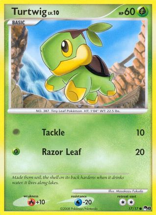 Image of Turtwig 017  POP Series 8 - Common
