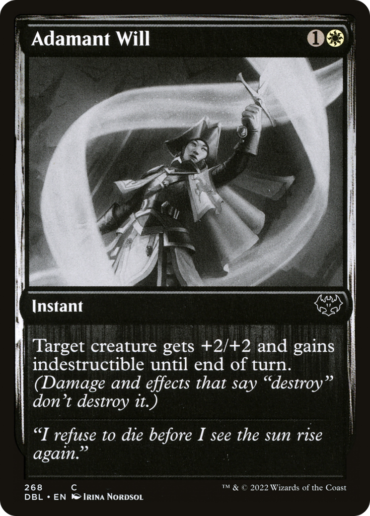 Image of Adamant Will (DBL-268) - Innistrad: Double Feature