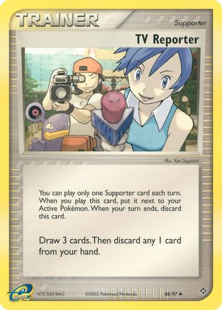 Image of TV Reporter 088/97  Dragon - Uncommon