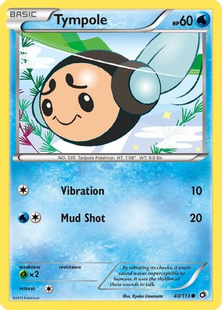 Image of Tympole 040  - Reverse Holofoil Legendary Treasures - Common