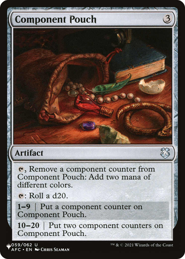 Image of Component Pouch (LIST-059/062) - The List
