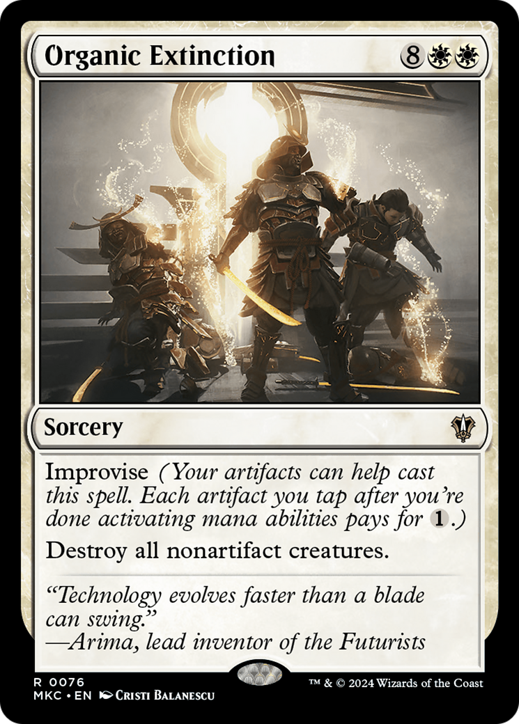Image of Organic Extinction (MKC-076) - Murders at Karlov Manor Commander