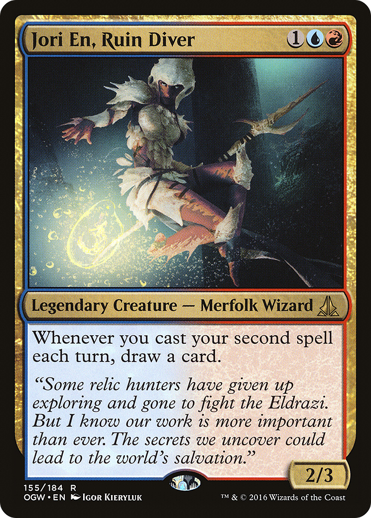 Image of Jori En, Ruin Diver (OGW-155) - Oath of the Gatewatch Foil