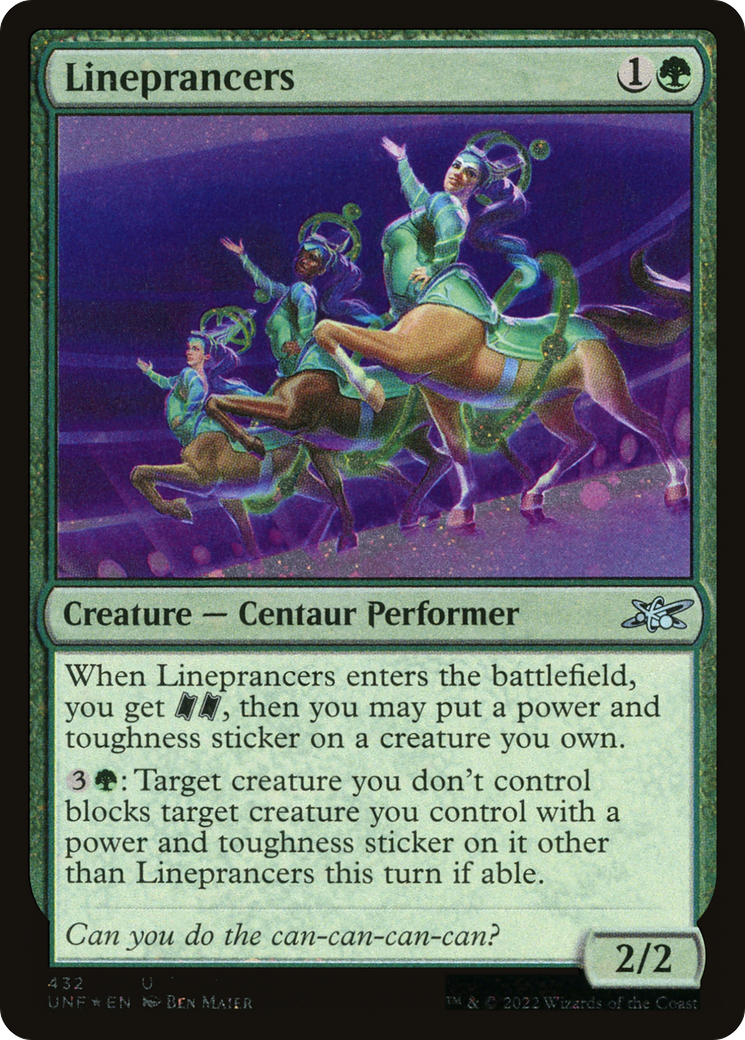 Image of Lineprancers (Galaxy Foil) (UNF-432) - Unfinity Foil
