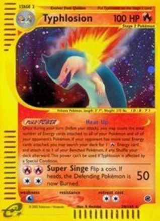 Image of Typhlosion (28) 028  - Reverse Holofoil Expedition - Holo Rare