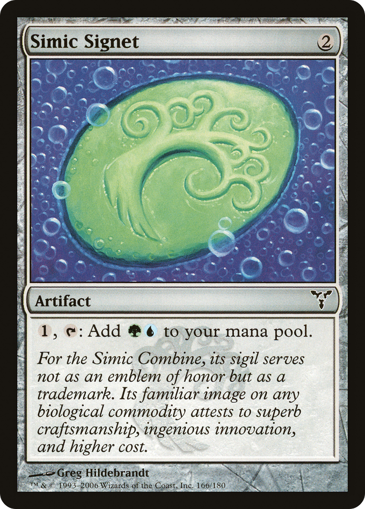 Image of Simic Signet (DIS-166) - Dissension