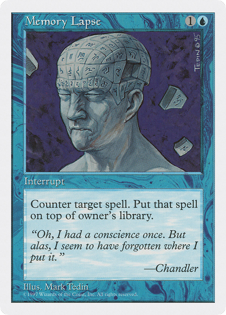 Image of Memory Lapse (5ED-) - Fifth Edition