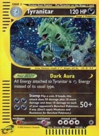 Image of Tyranitar (29) 029  - Reverse Holofoil Expedition - Holo Rare