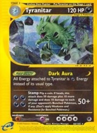 Image of Tyranitar (66) 066  Expedition - Rare