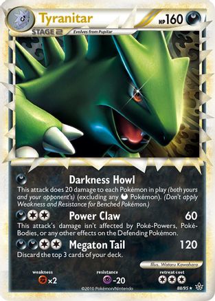 Image of Tyranitar (Prime) 088  - Holofoil Unleashed - Ultra Rare