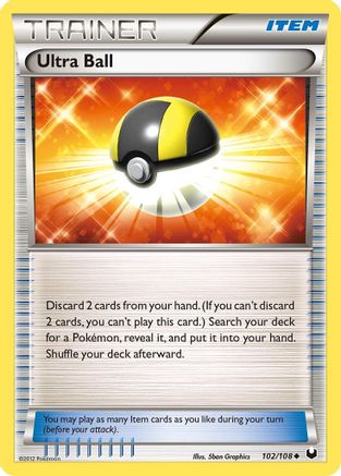 Image of Ultra Ball 102/108  Dark Explorers - Uncommon