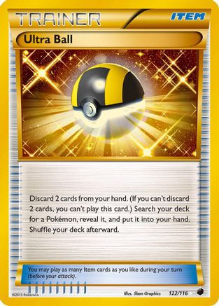 Image of Ultra Ball 122  - Holofoil Plasma Freeze - Secret Rare