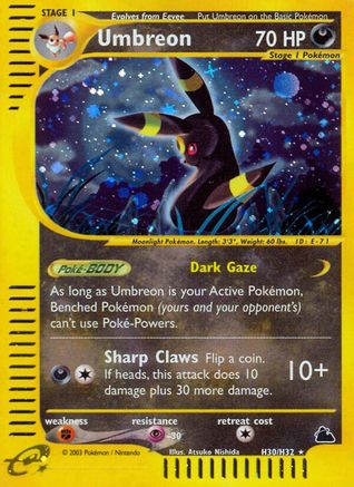 Image of Umbreon (H30) H30  - Holofoil Skyridge - Holo Rare