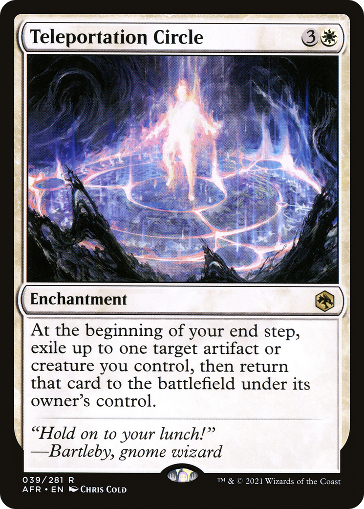 Image of Teleportation Circle (AFR-039) - Adventures in the Forgotten Realms Foil
