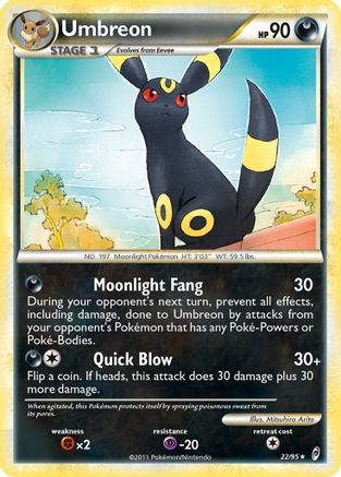 Image of Umbreon 022  - Holofoil Call of Legends - Holo Rare